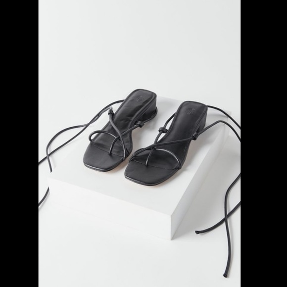 π In Box. Urban Outfitters Ankle Wrap Sandals